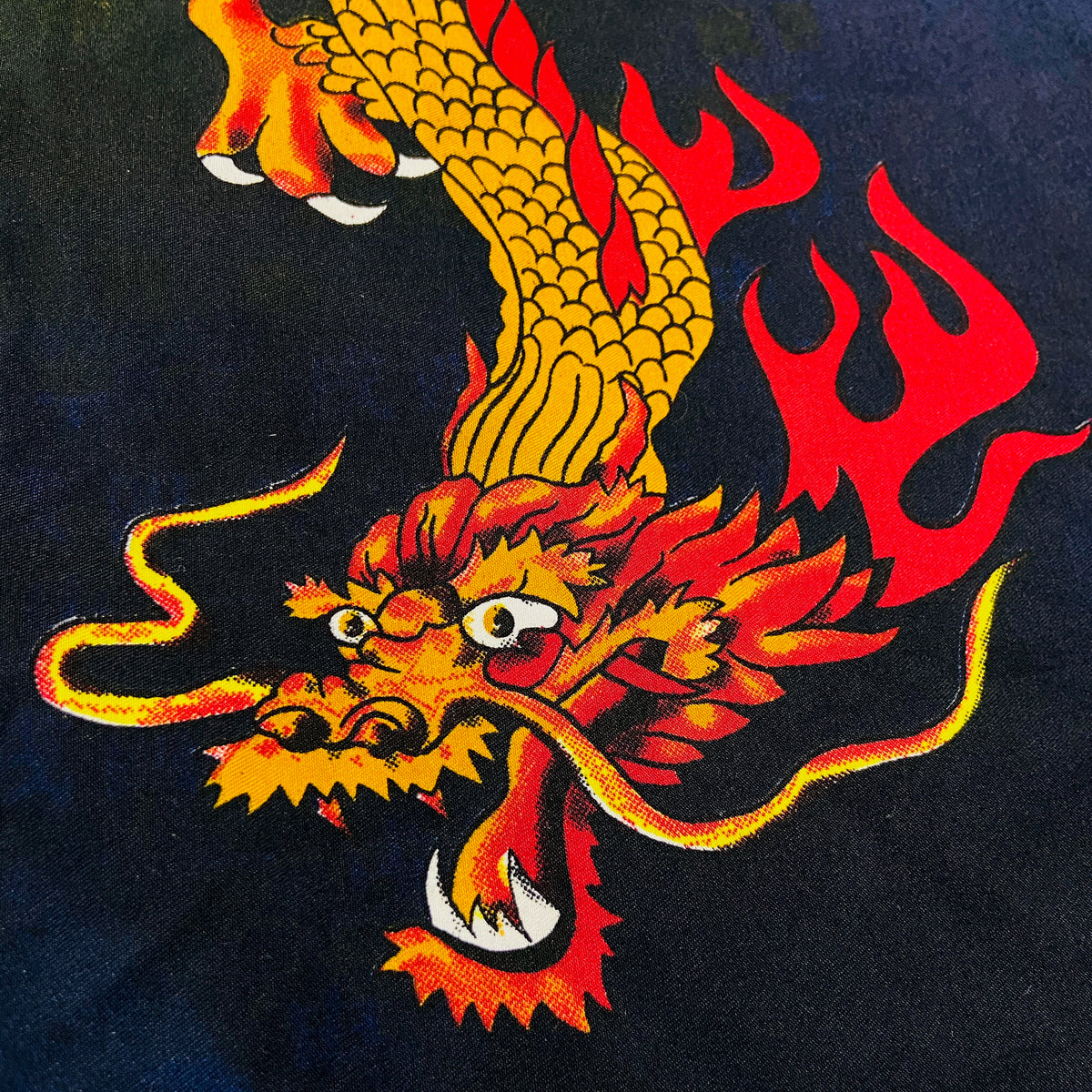1990s JAPANESE DRAGON SHIRT
