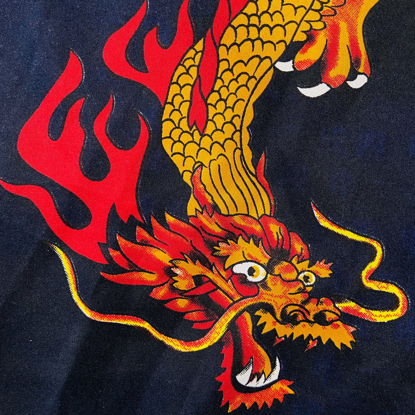 1990s JAPANESE DRAGON SHIRT