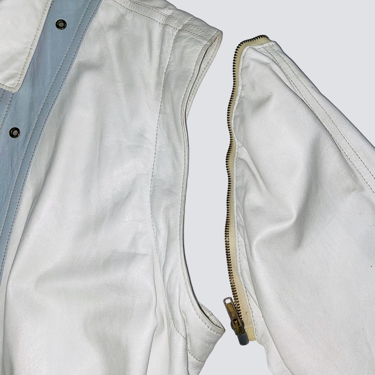 1970s ARCHIVE MULTIPOCKET TRANSFORMER LEATHER JACKET
