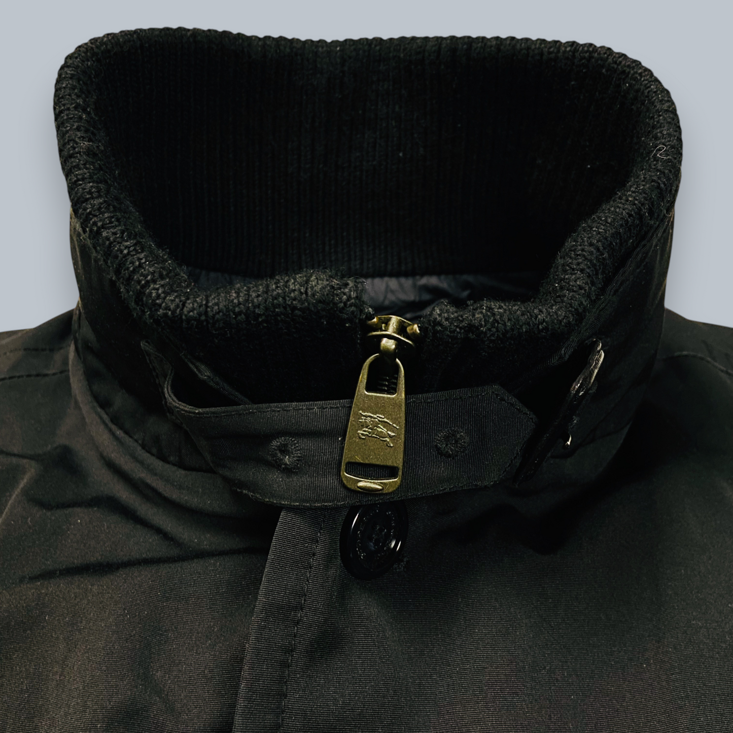VINTAGE BURBERRY LONDON NOVA CHECK DETACHABLE WARMER CAR COAT 2009