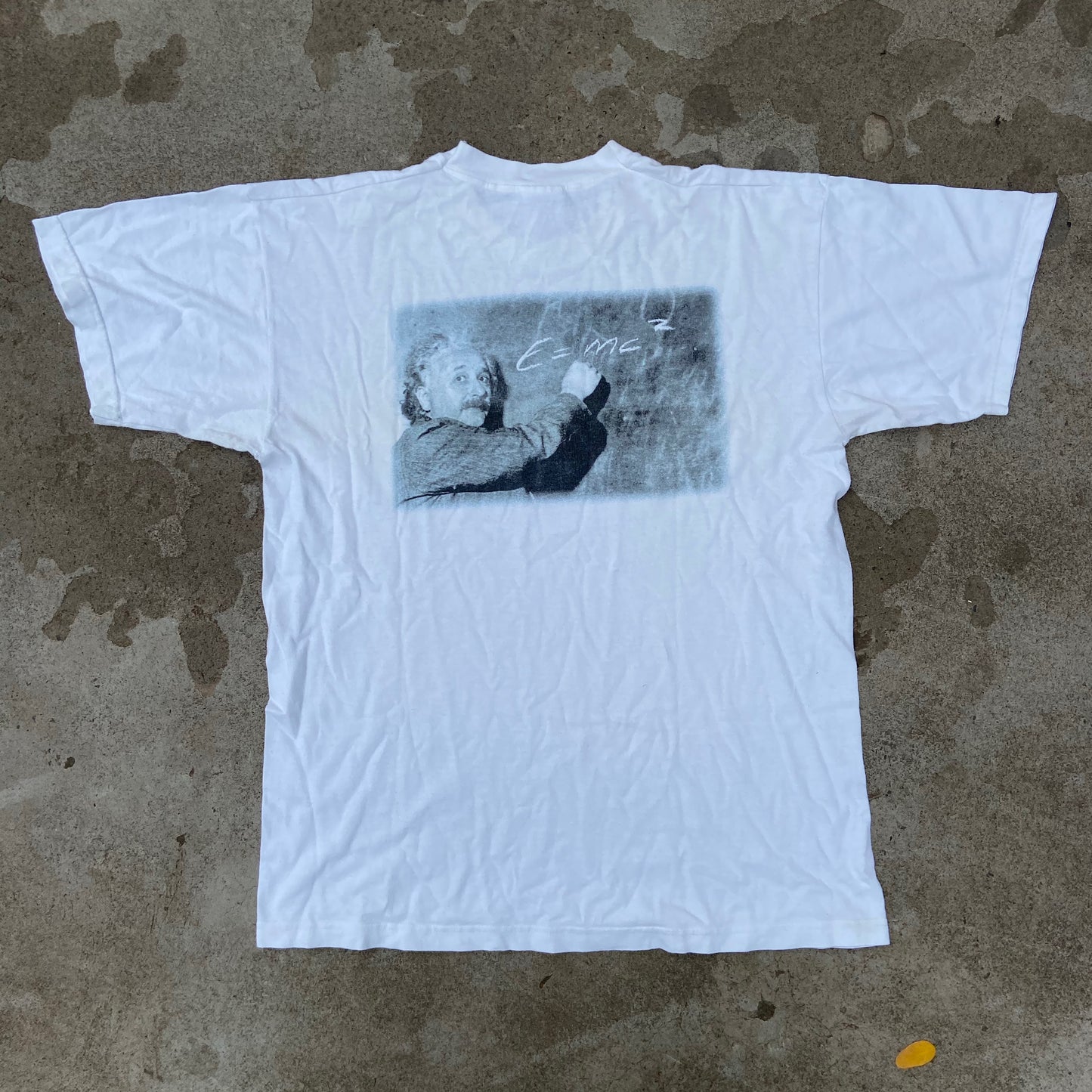 1990s ALBERT EINSTEIN "E=mc2" THEORY OF RELATIVITY TEE