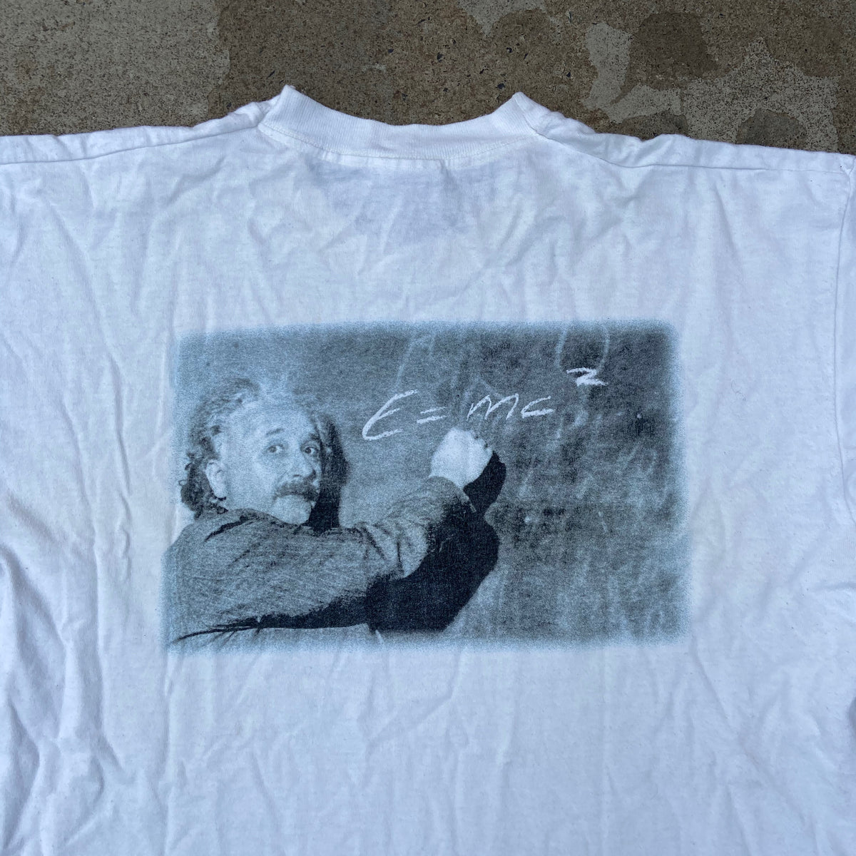 1990s ALBERT EINSTEIN "E=mc2" THEORY OF RELATIVITY TEE