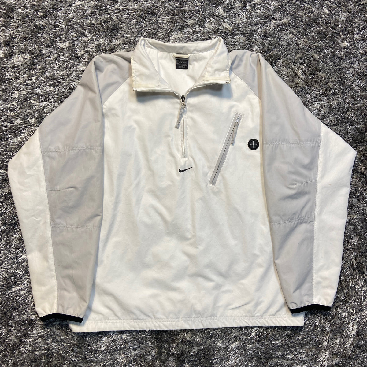 2000s NIKE CENTER SWOOSH TECHNO ANORAK JACKET