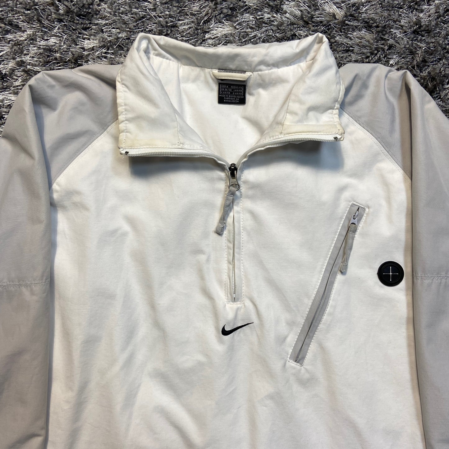 2000s NIKE CENTER SWOOSH TECHNO ANORAK JACKET