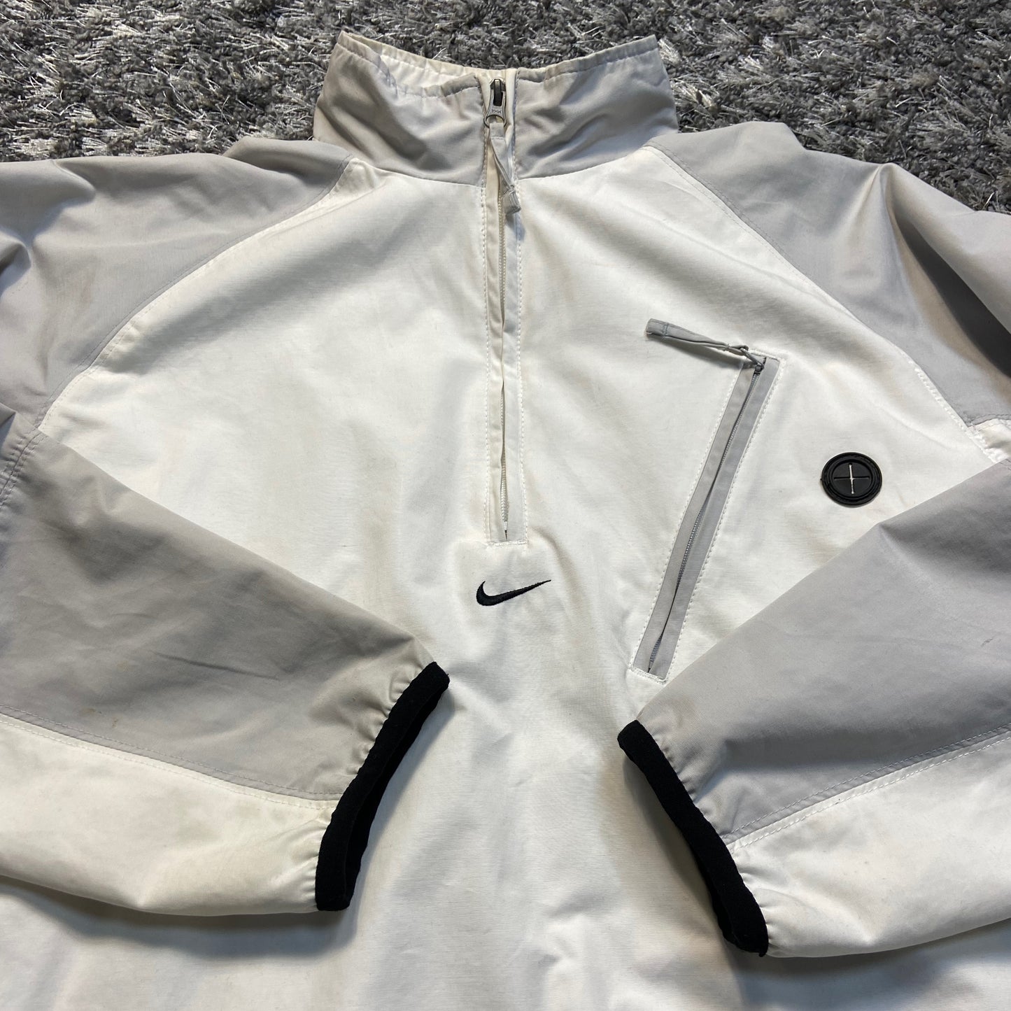 2000s NIKE CENTER SWOOSH TECHNO ANORAK JACKET