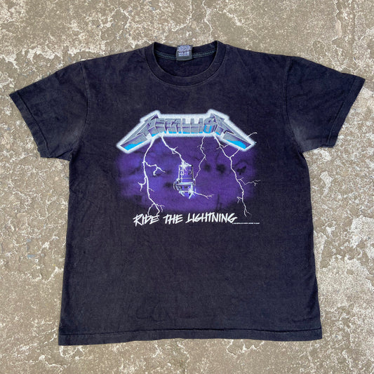 1984 METALLICA "RIDE THE LIGHTNING" DISTRESSED TEE