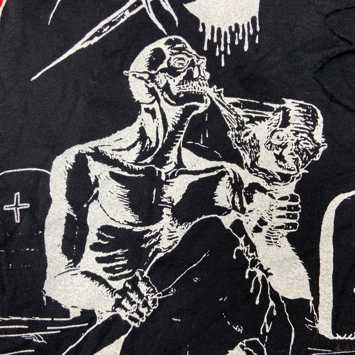 2008 NECROVORE UNRELEASED EVIL DISTRESSED TANK TOP