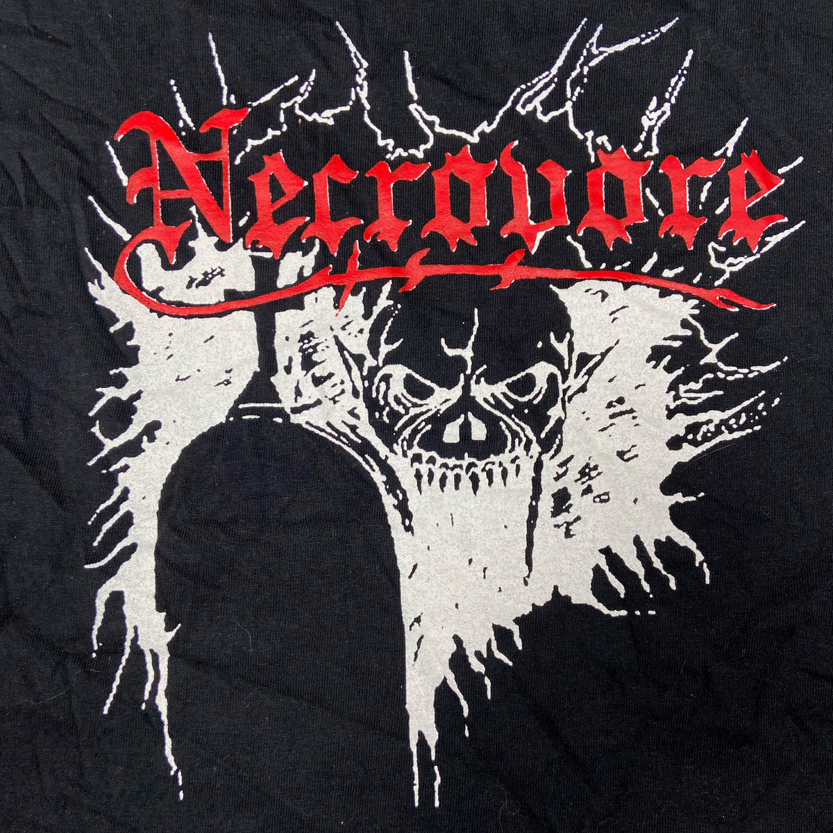 2008 NECROVORE UNRELEASED EVIL DISTRESSED TANK TOP