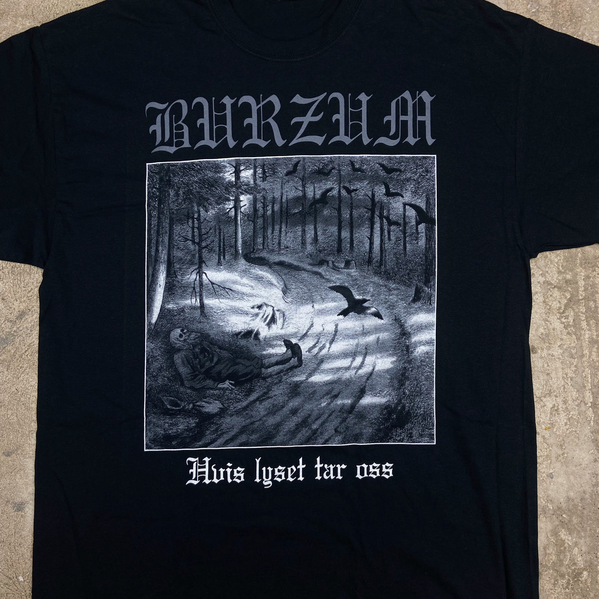 2000s BURZUM HVIS LYSET TAR OSS TEE