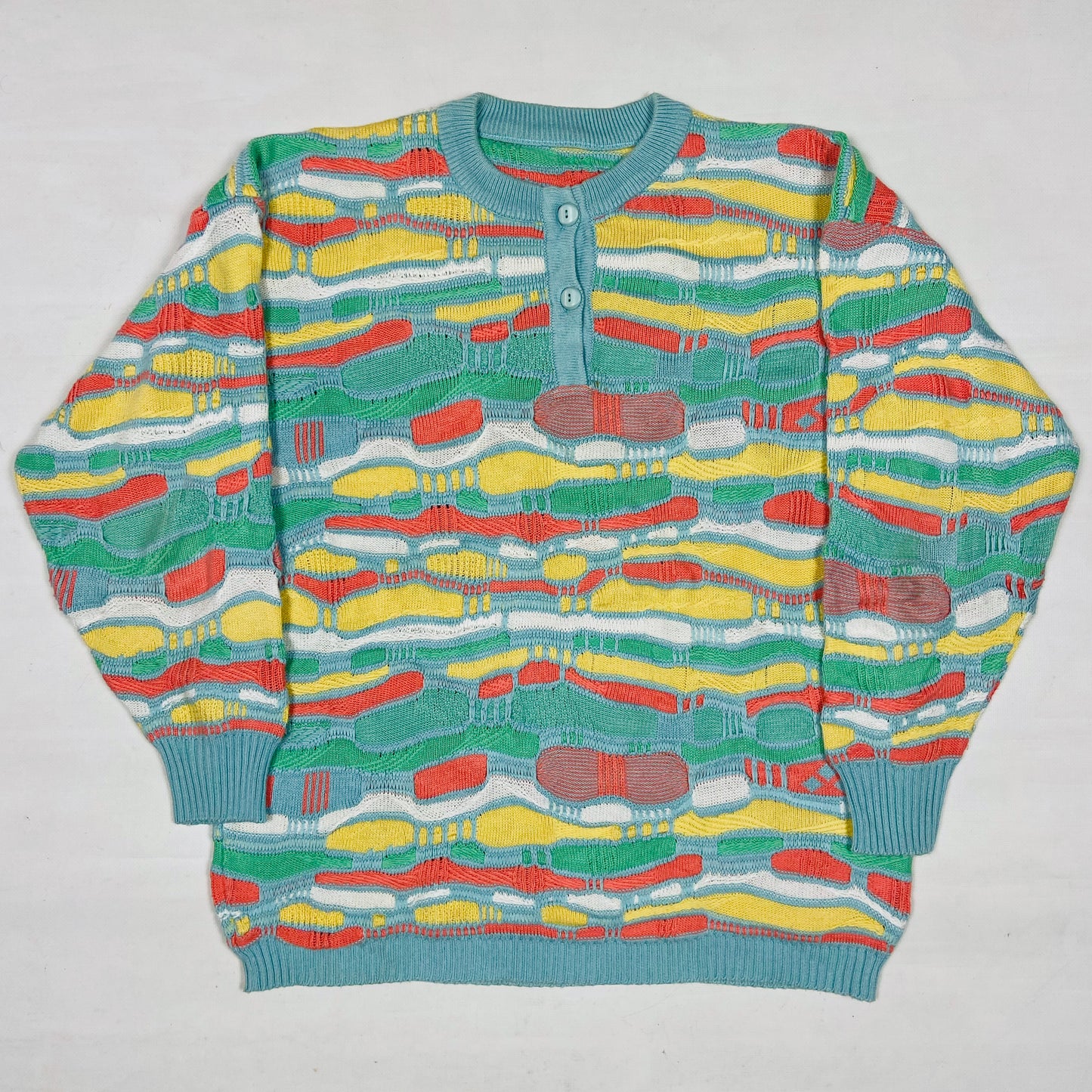 3D KNITTED SWEATER 1990s