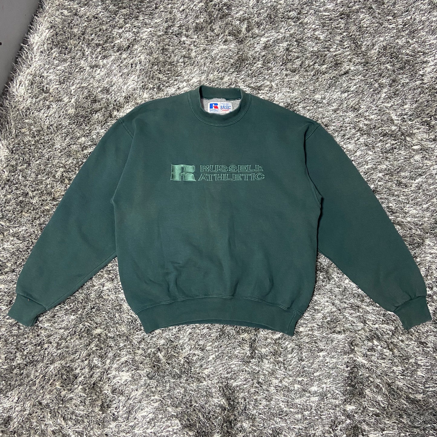 RUSSELL ATHLETIC EMERALD SWEATSHIRT 1990s