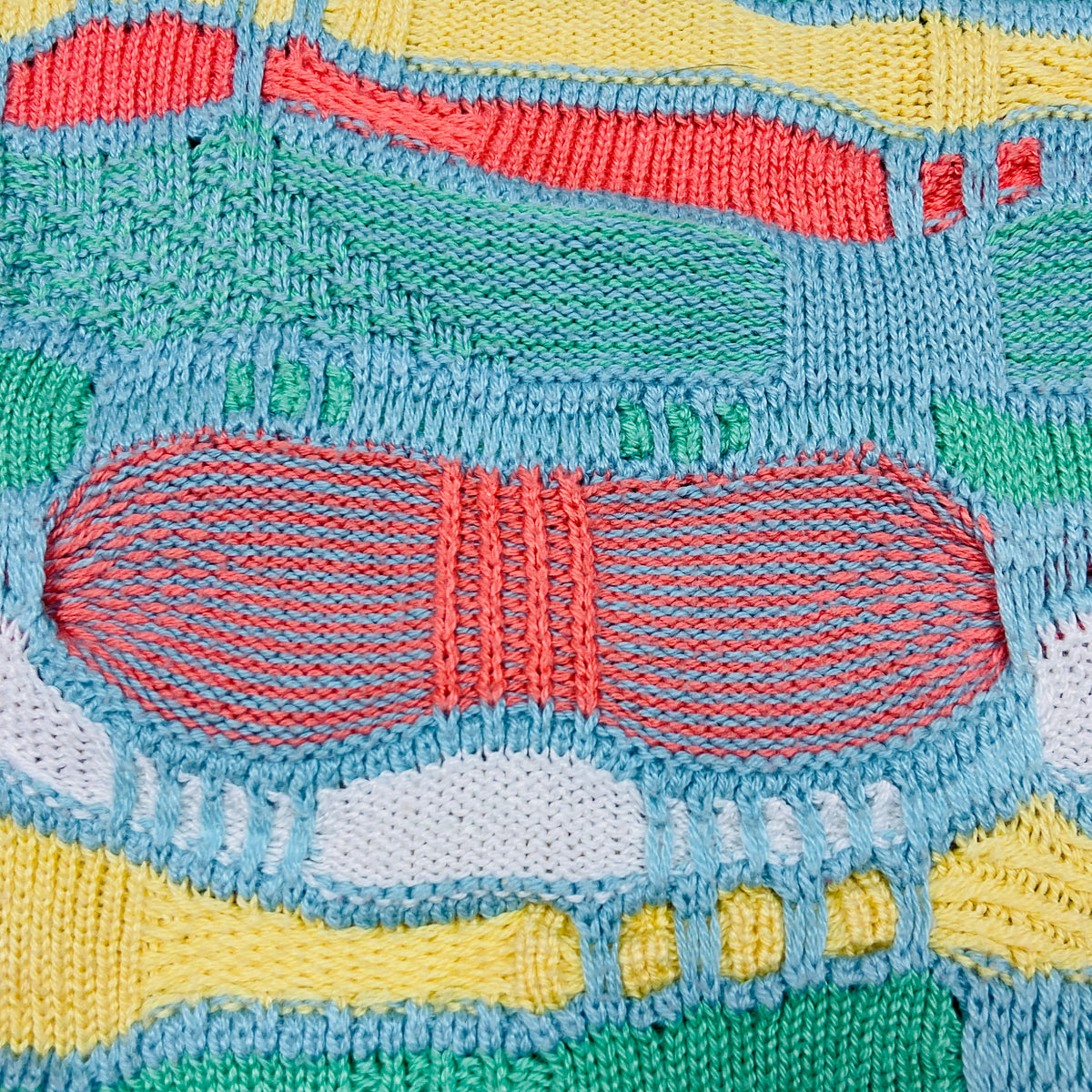 3D KNITTED SWEATER 1990s