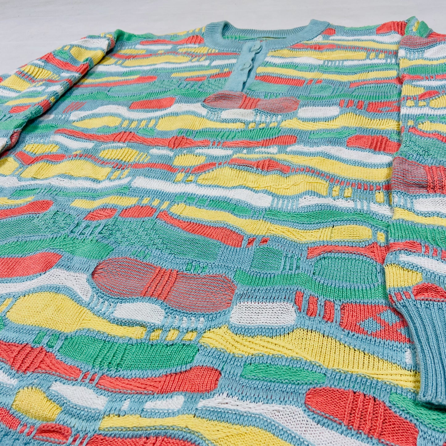 3D KNITTED SWEATER 1990s
