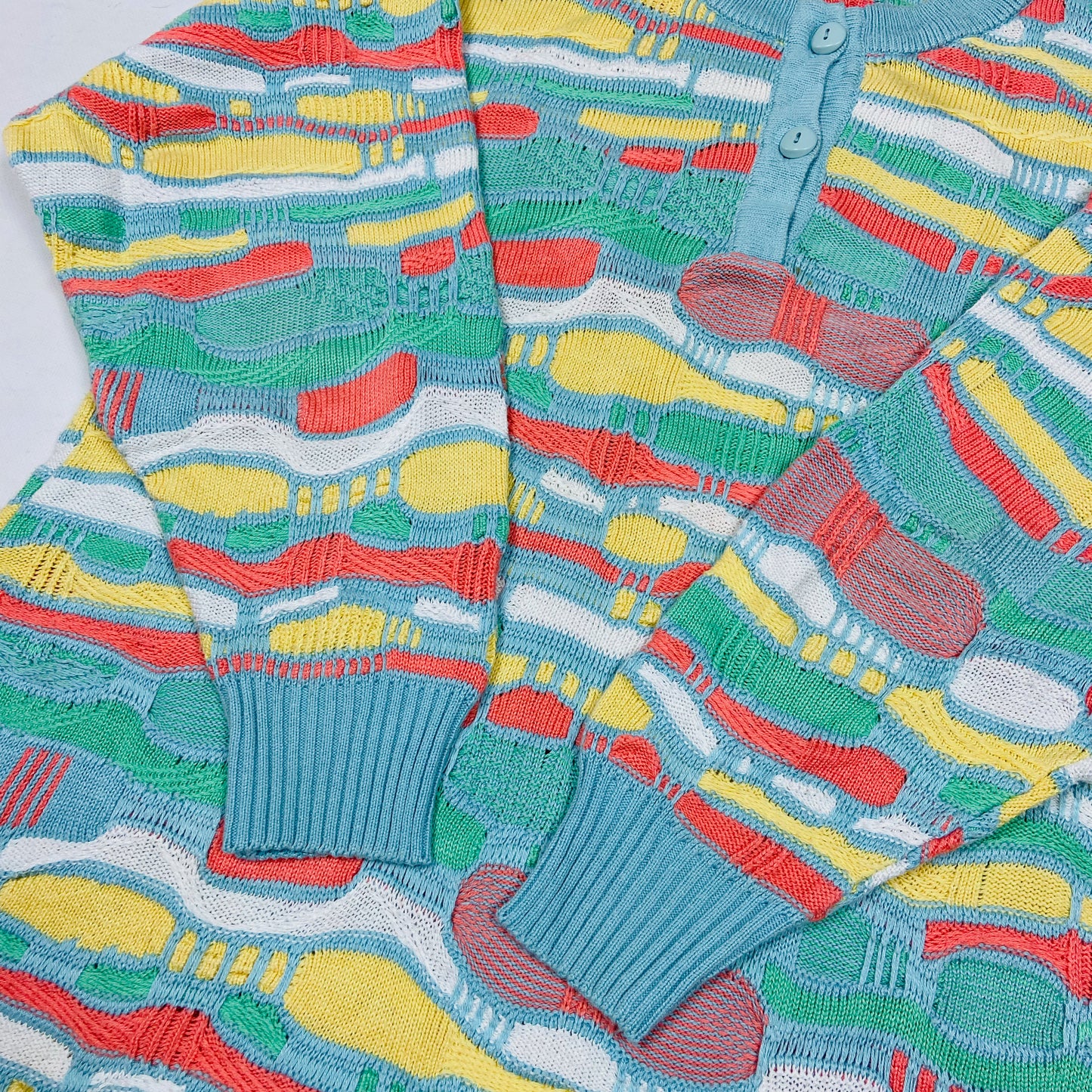 3D KNITTED SWEATER 1990s