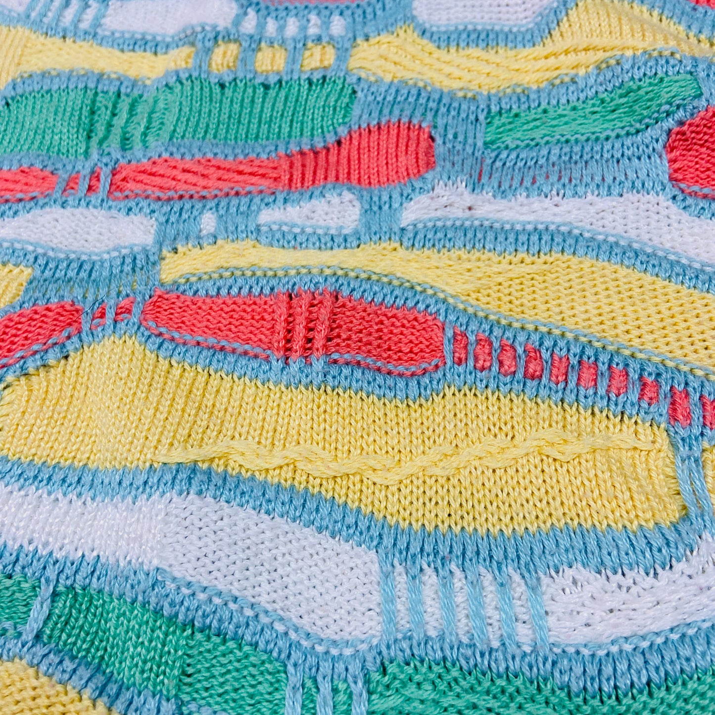 3D KNITTED SWEATER 1990s