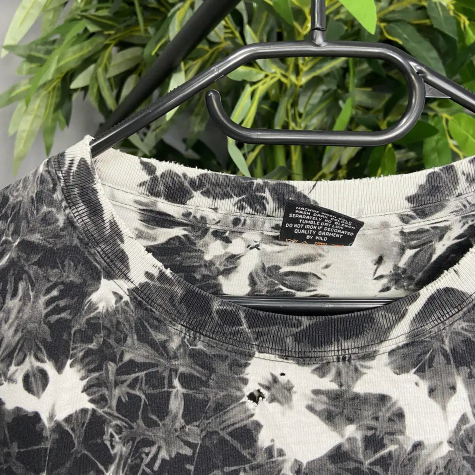1990s BASILISK ACID BLEACHED TEE