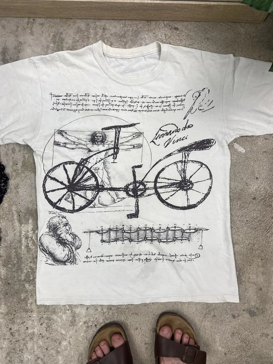 1990s LEONARDO DA VINCI TEE