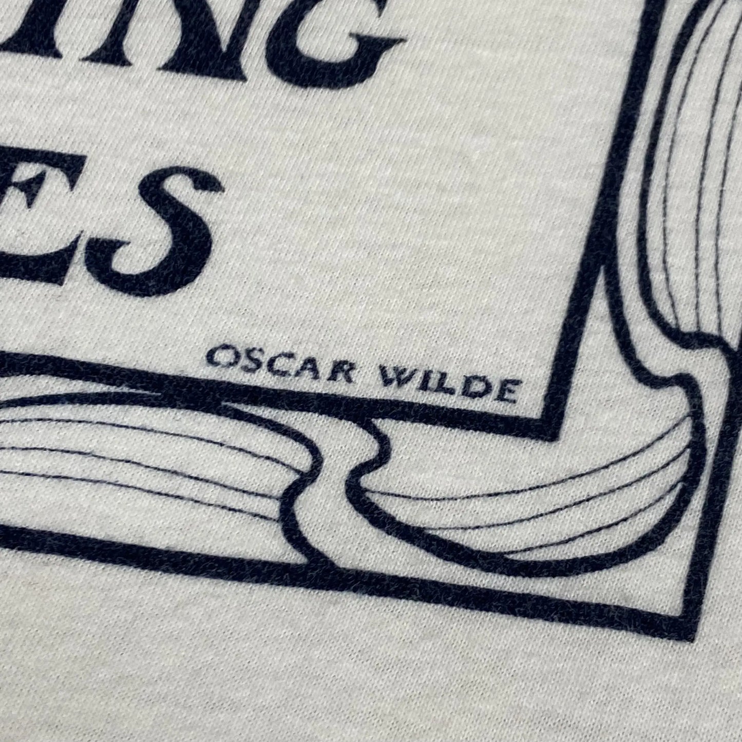 1980s OSCAR WILDE - SINGLE STITCHED TEE
