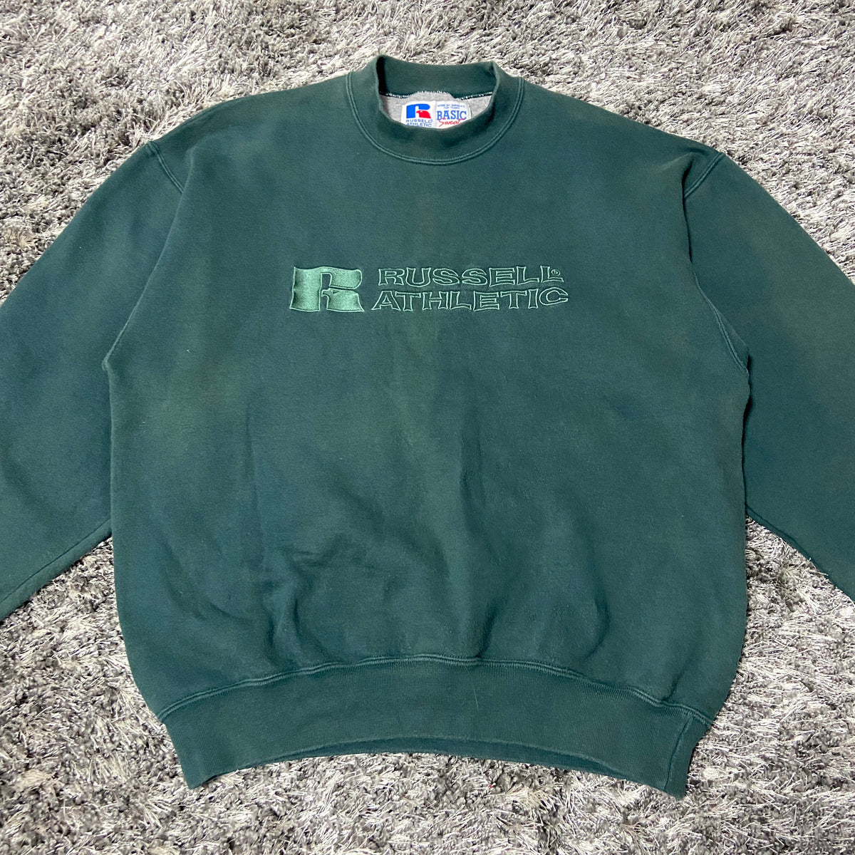 RUSSELL ATHLETIC EMERALD SWEATSHIRT 1990s