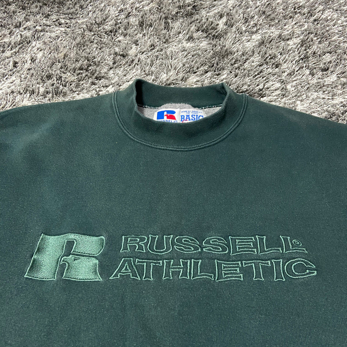 RUSSELL ATHLETIC EMERALD SWEATSHIRT 1990s