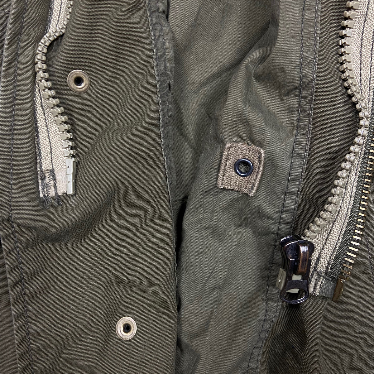 1970s SURPLUS M-65 S&T-75 MULTIPOCKET BONDAGE FADED FIELD JACKET