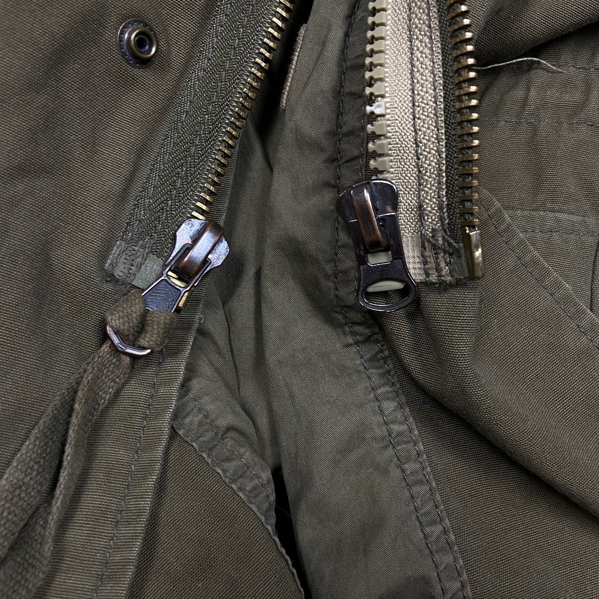 1970s SURPLUS M-65 S&T-75 MULTIPOCKET BONDAGE FADED FIELD JACKET