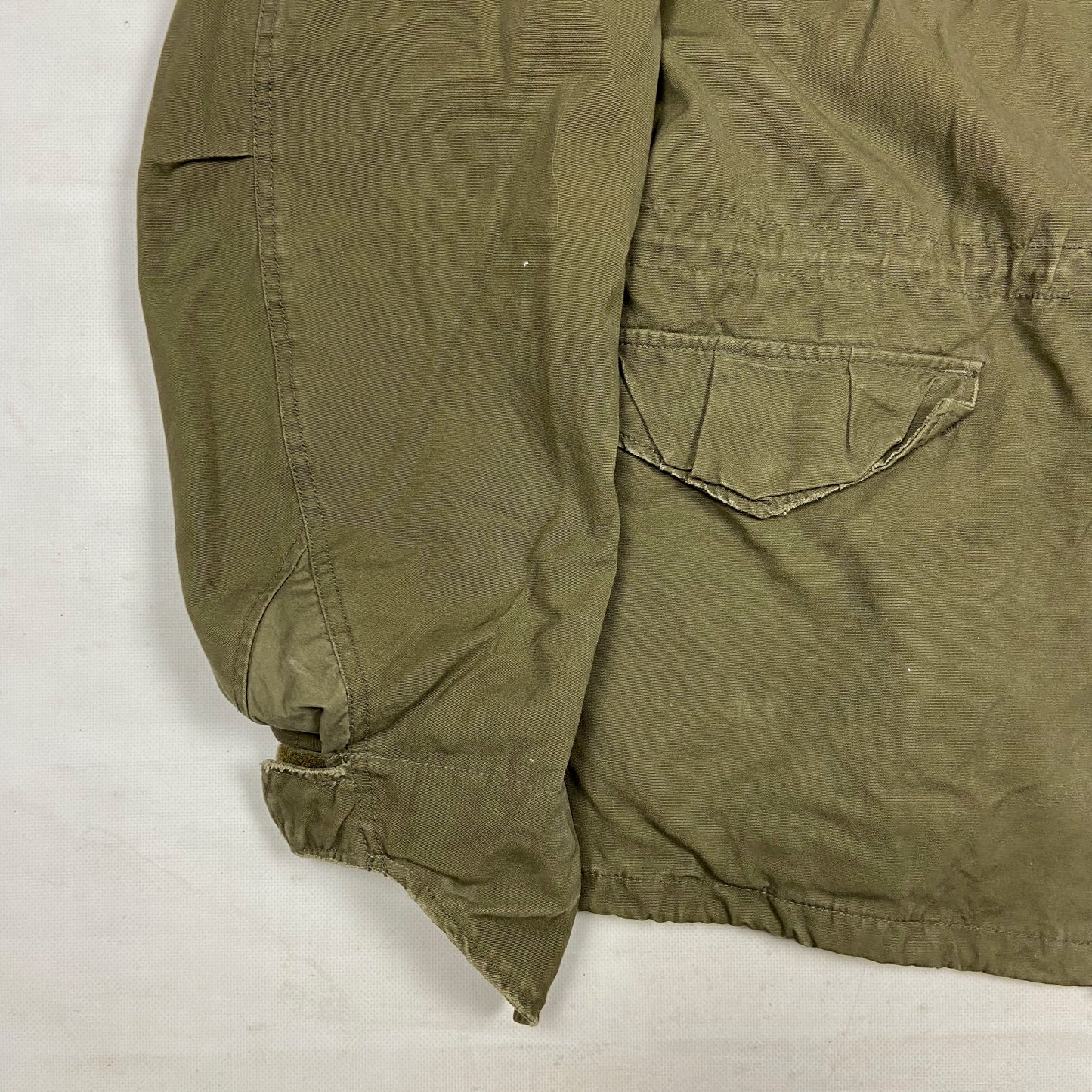 1970s SURPLUS M-65 S&T-75 MULTIPOCKET BONDAGE FADED FIELD JACKET