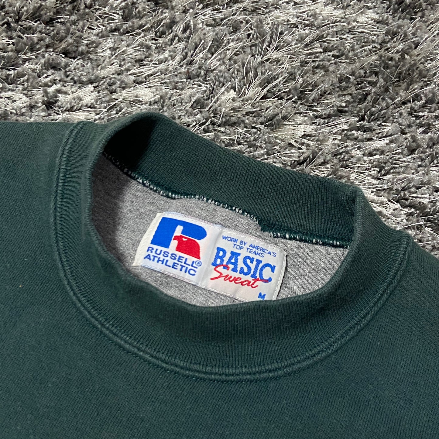 RUSSELL ATHLETIC EMERALD SWEATSHIRT 1990s