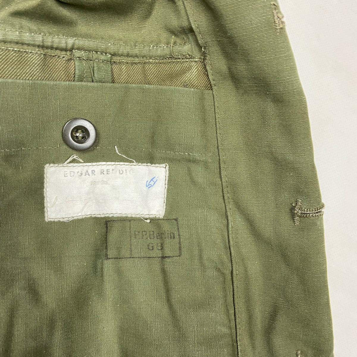 WWII US ARMY M-1943 BERLIN BRIGADE STAMP NAMED FIELD JACKET