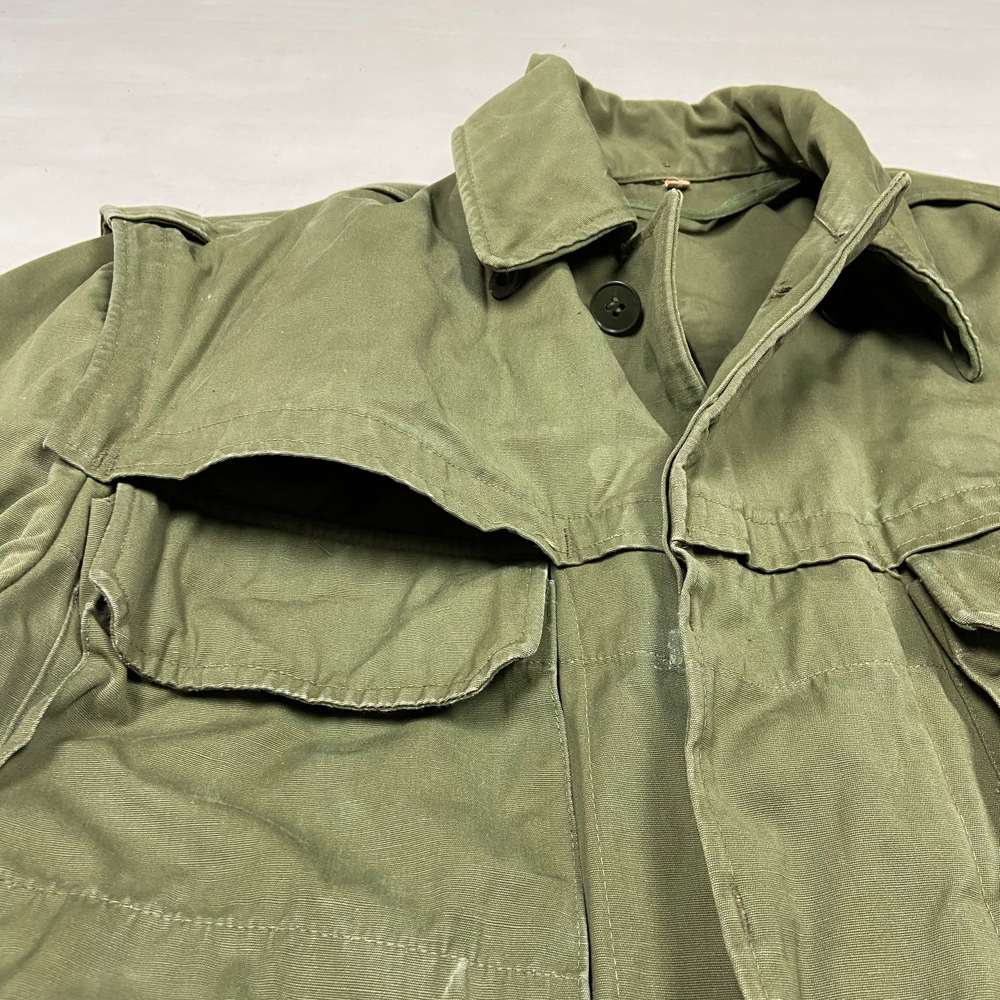 WWII US ARMY M-1943 BERLIN BRIGADE STAMP NAMED FIELD JACKET