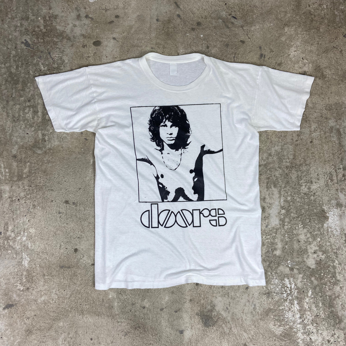 1980s JIM MORRISON DOORS SINGLE STITCH TEE