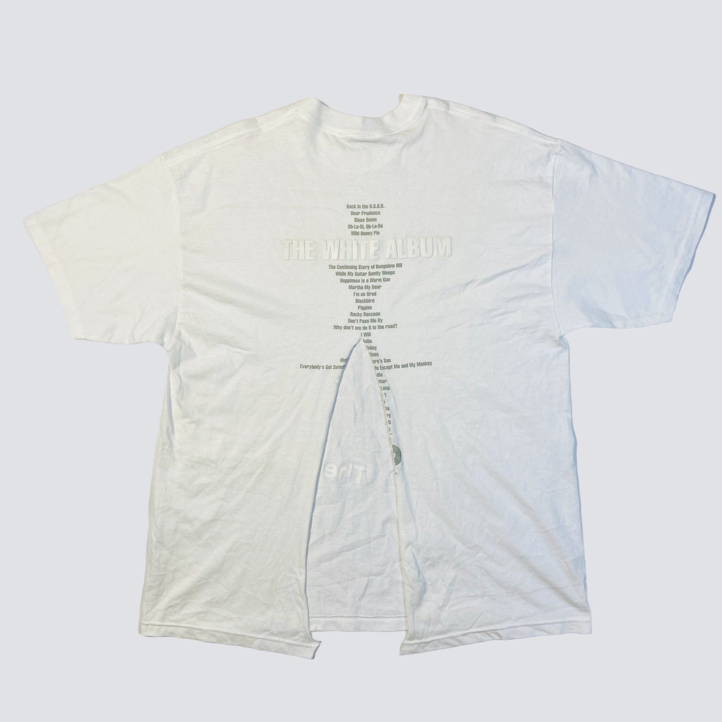 1980s "THE WHITE" BEATLES ALBUM TEE