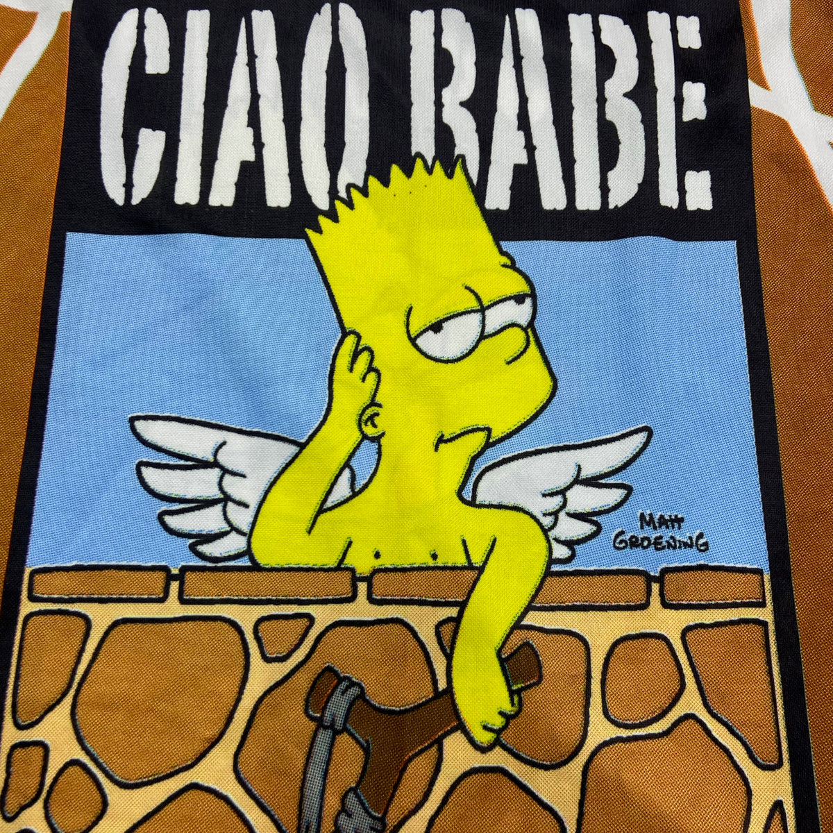 2003 EL BARTO THE SIMPSONS CIAO BABY JERSEY TEE
