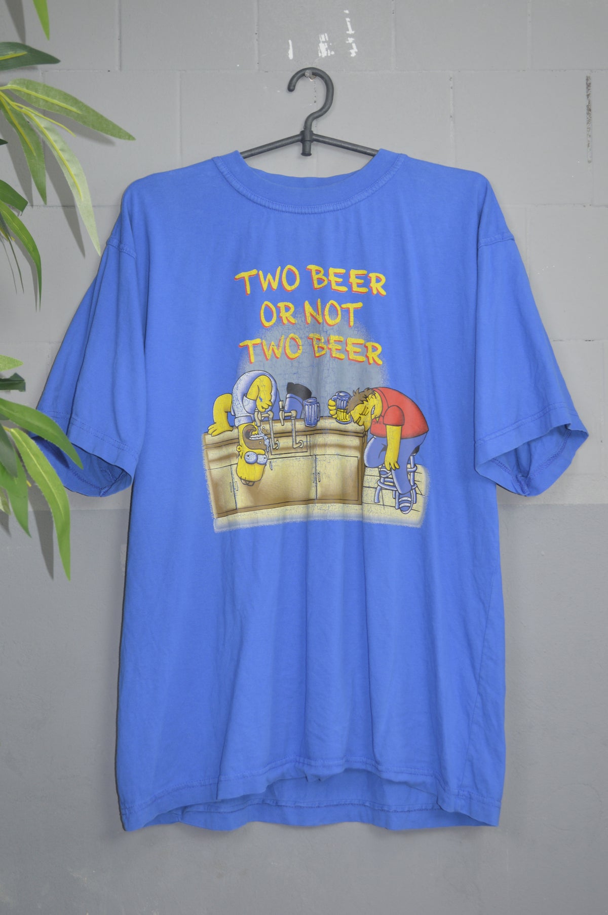 TWO BEER OR NOT TWO BEER?! THE SIMPSONS TEE 1990s