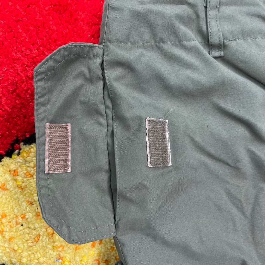 1990s MULTIPOCKET NYLON BONDAGE CARGO PANTS