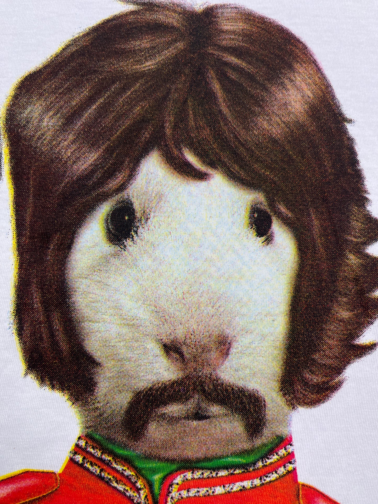 2000s THE BEATLES HAMSTERS CUTE TEE