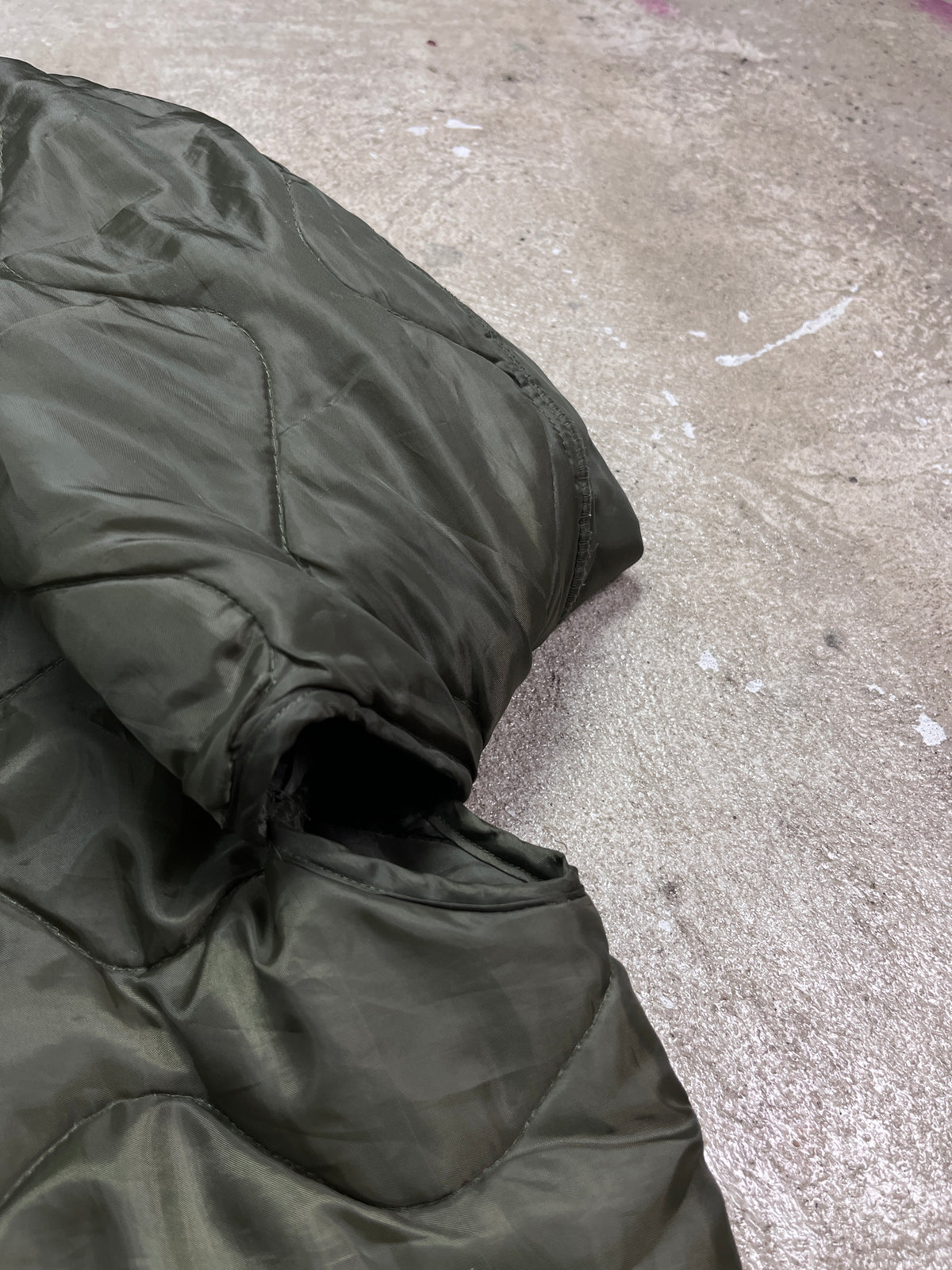 1980s US ARMY M-65 QUILTED ONION JACKET LINER