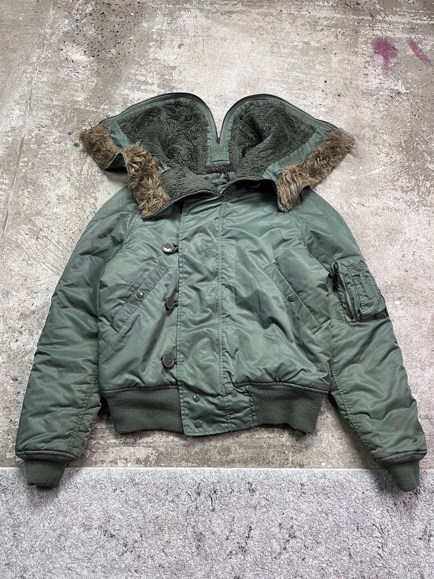 US AIR FORCE N-2B MIL-TEC FLIGHT BOMBER JACKET 2000s