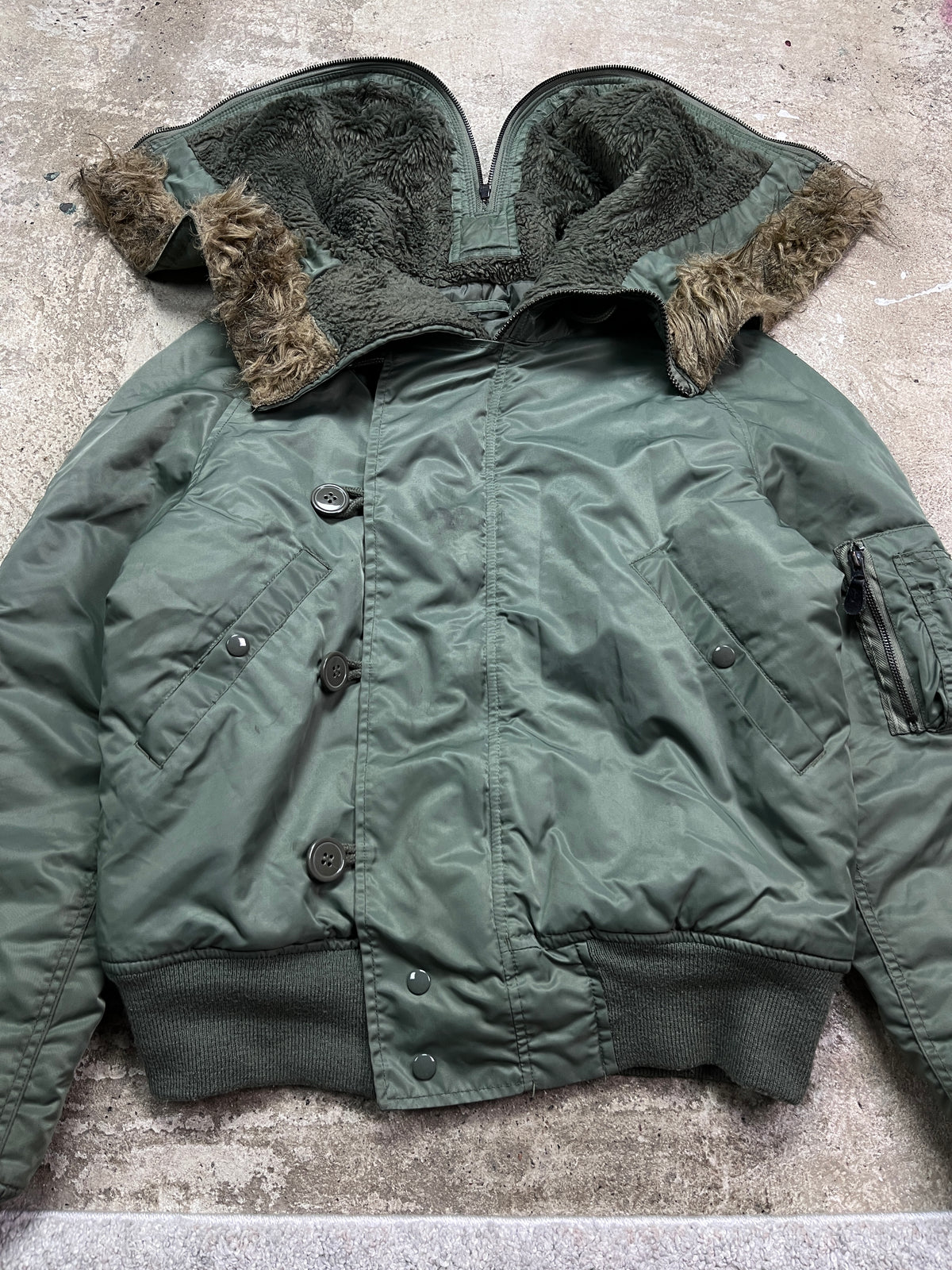 US AIR FORCE N-2B MIL-TEC FLIGHT BOMBER JACKET 2000s