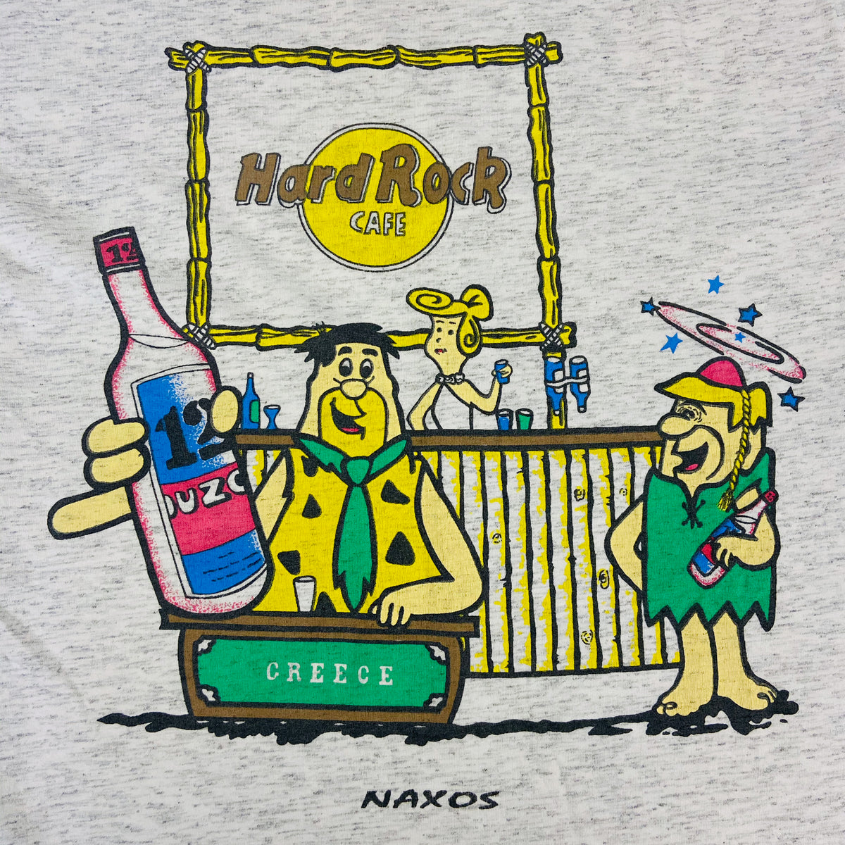 1980s FLINTSTONES x HARD ROCK - COLLABORATION TEE
