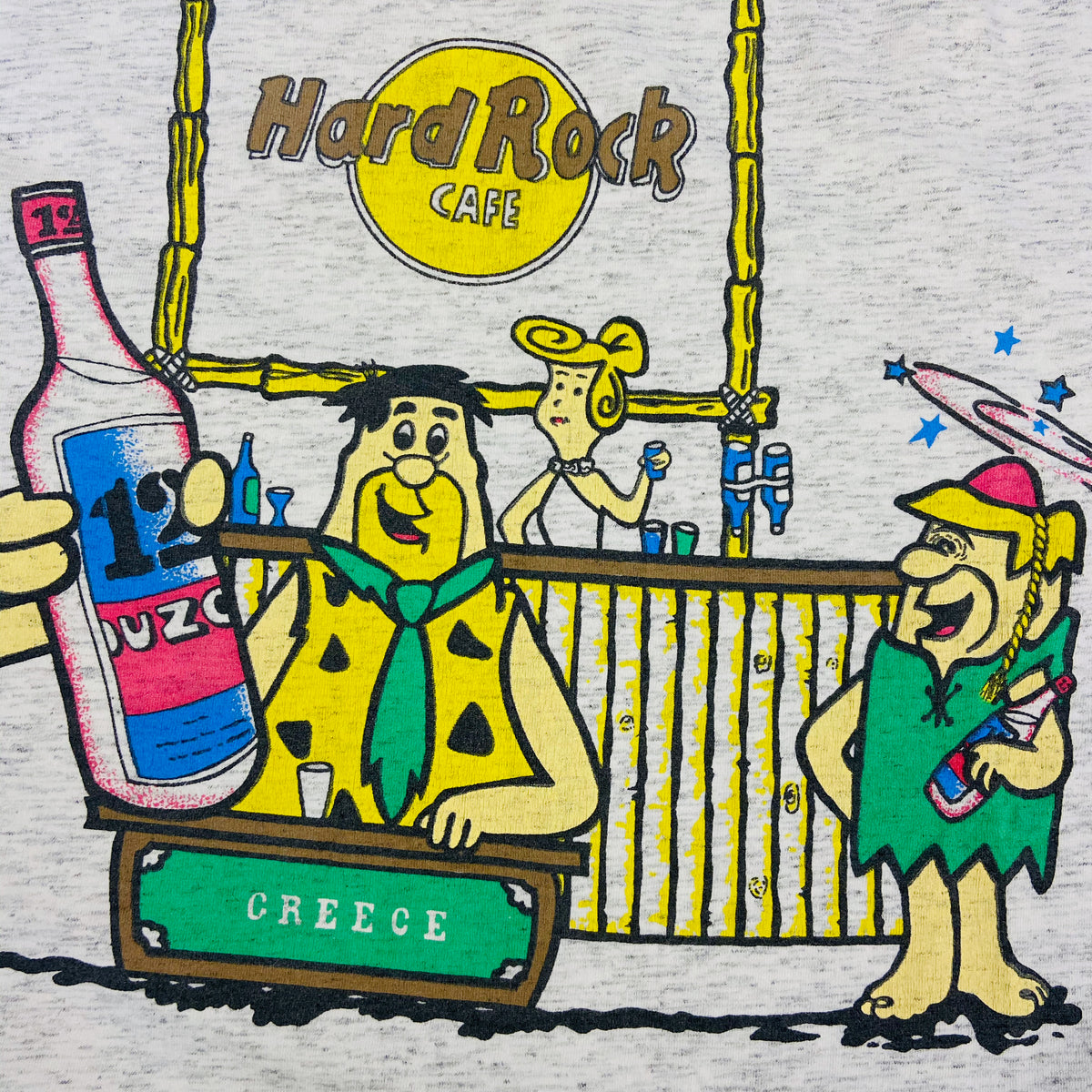 1980s FLINTSTONES x HARD ROCK - COLLABORATION TEE