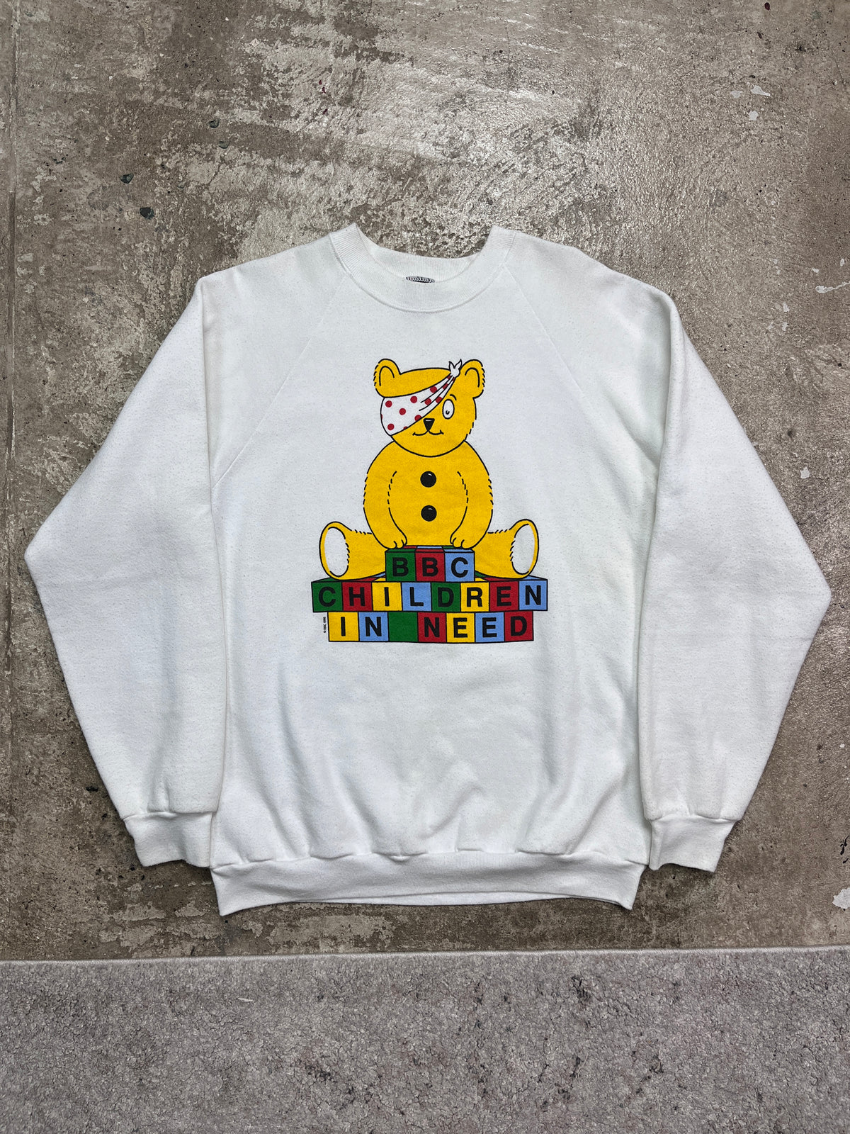 1986 BBC "CHILDREN IN NEED" SWEATSHIRT