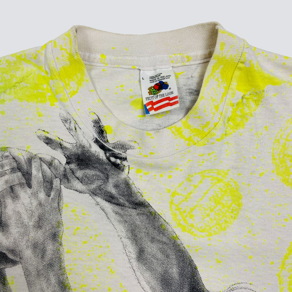 1980s VOLLEYBALL OVERPRINTED TEE