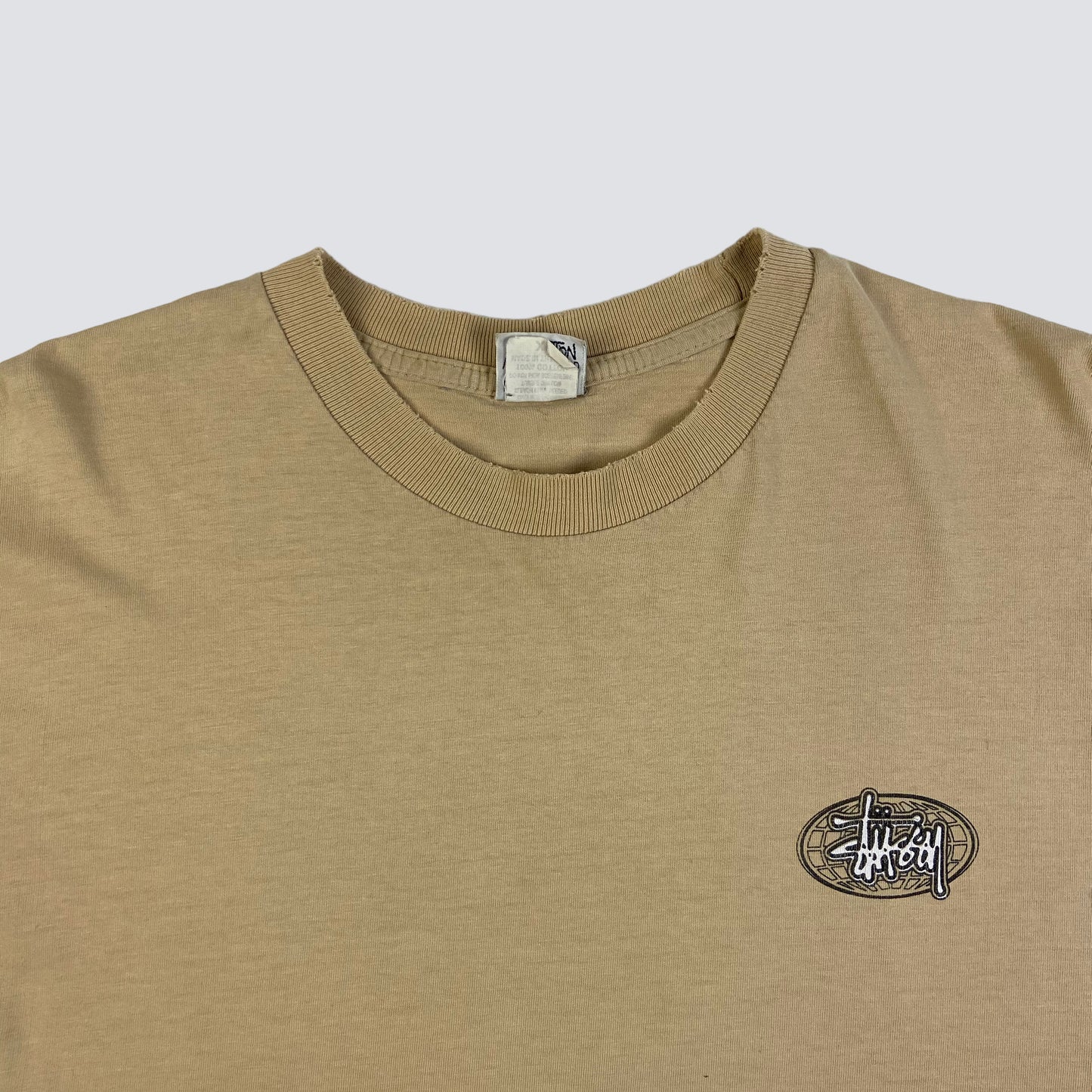 1980s STUSSY NYLTLA BIG LOGO BOXY TEE