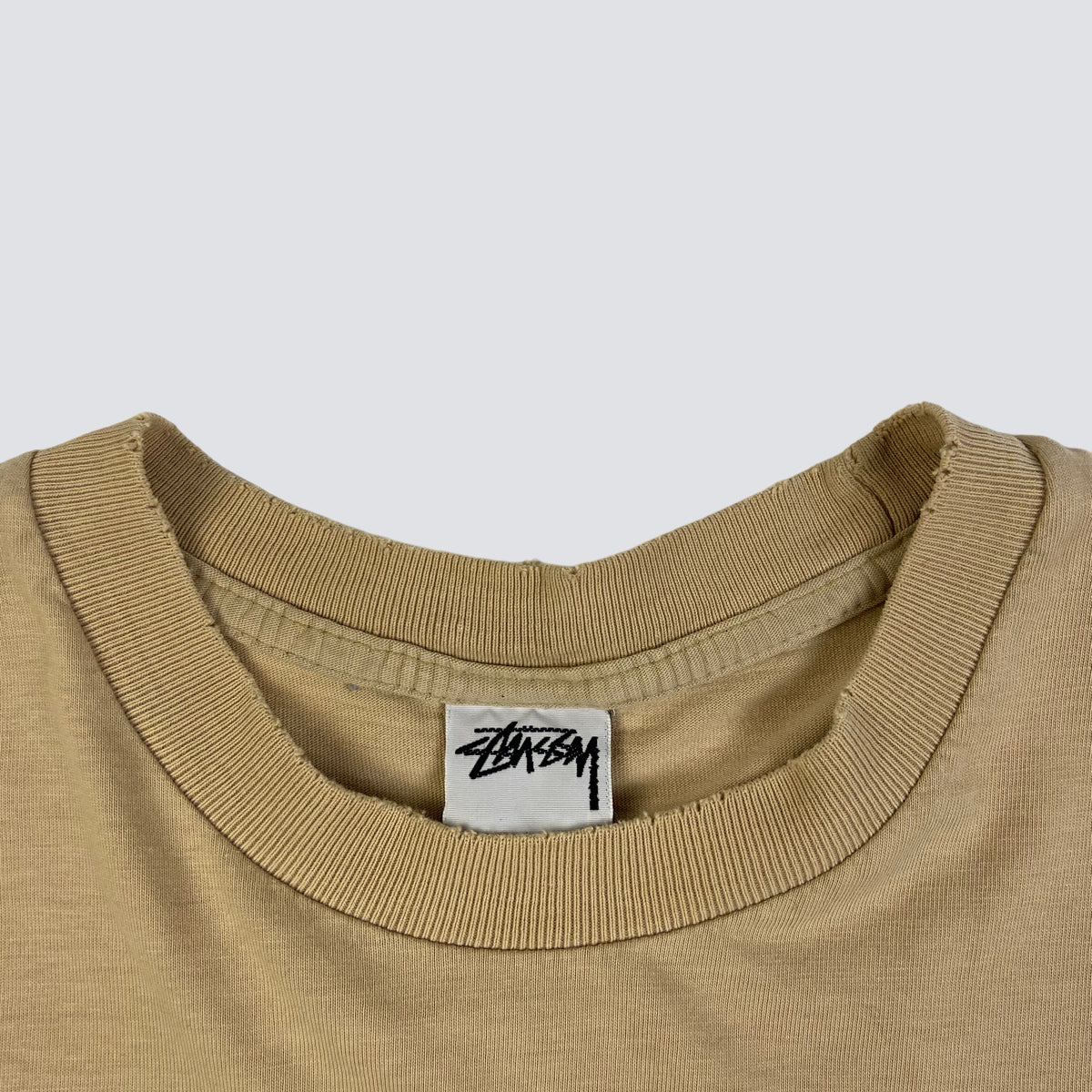 1980s STUSSY NYLTLA BIG LOGO BOXY TEE