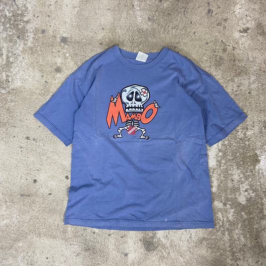 MAMBO CENSORED SKELETON FADED TEE 1990s