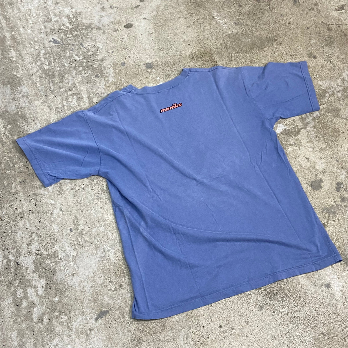 MAMBO CENSORED SKELETON FADED TEE 1990s
