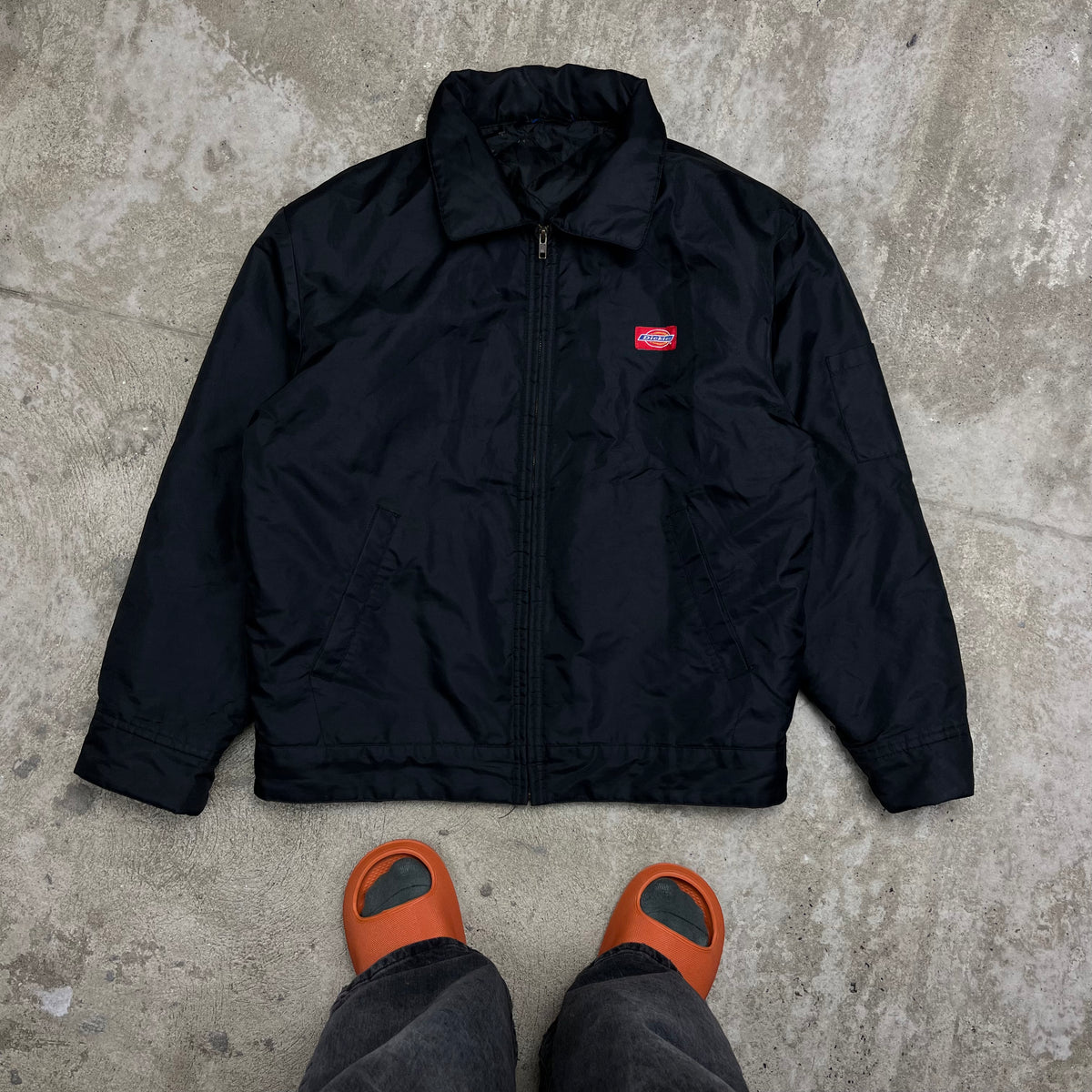 DICKIES 1990s HEAVY NYLON COACH JACKET