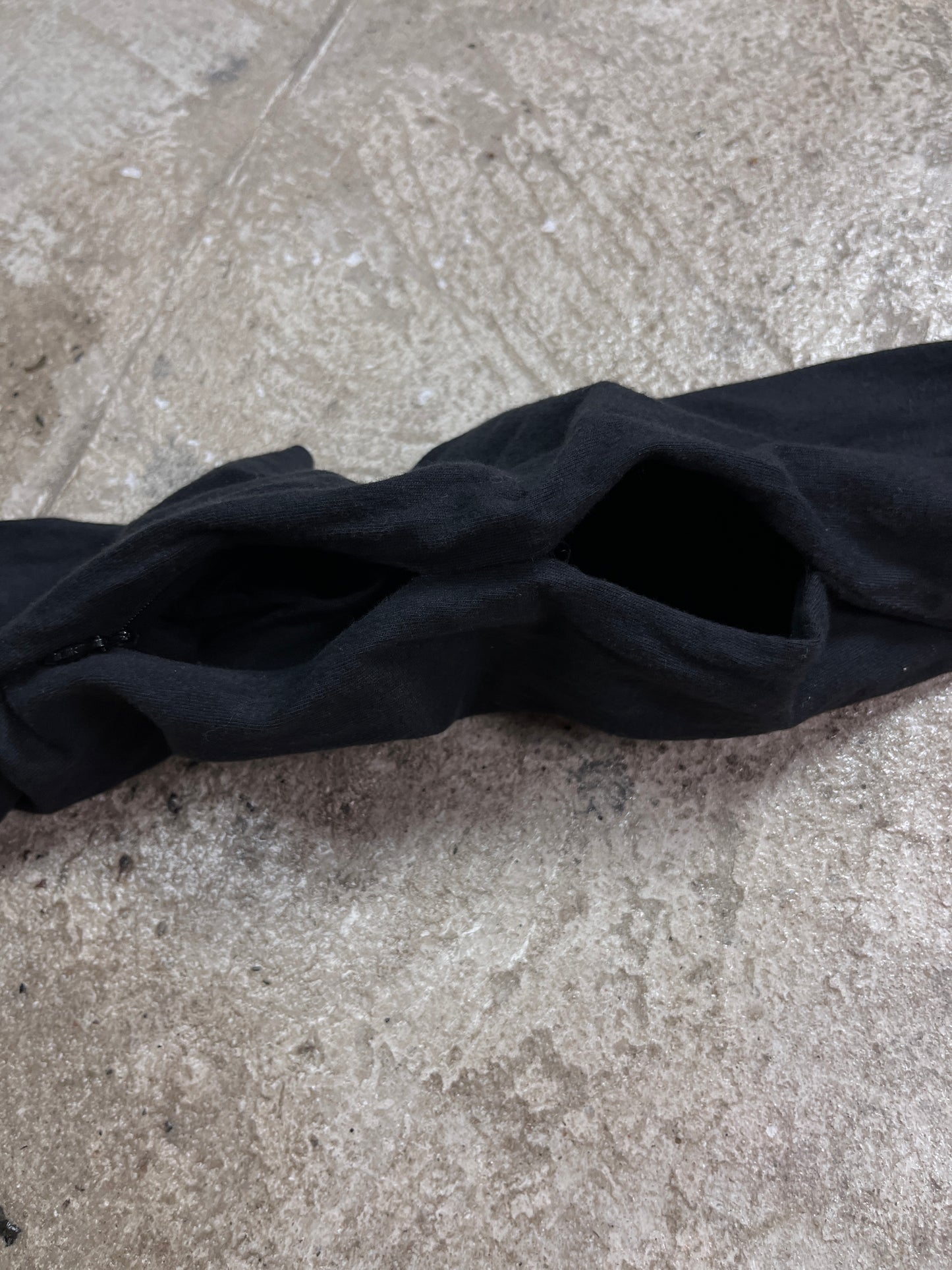 Y2K EVIL FAIRYS BONDAGE ZIP HOODIE WITH SECRET POCKET