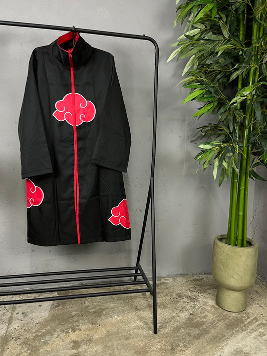 UCHIHA ITACHI AKATSUKI TRENCH CLOAK JACKET